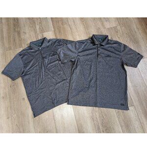 Ford Racing Brown Black Hugo Boss Golf Polo Cotton Mens XL Made In Italy